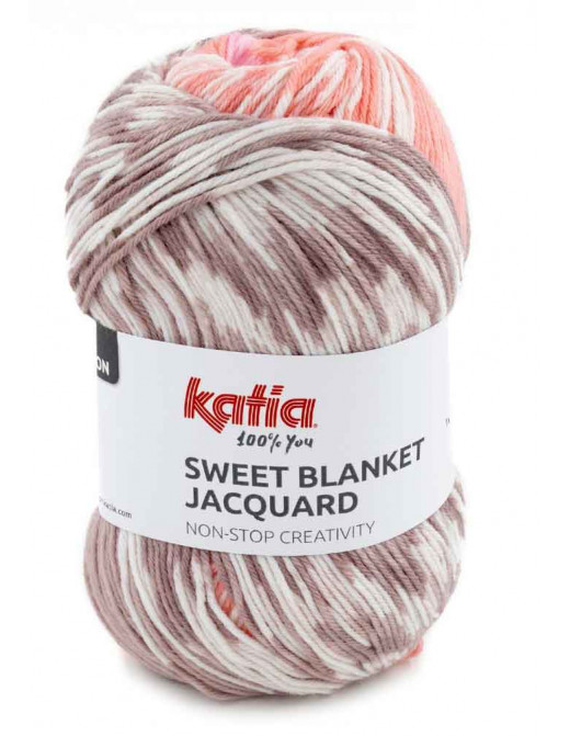 Katia Sweet Blanket Jacquard 303