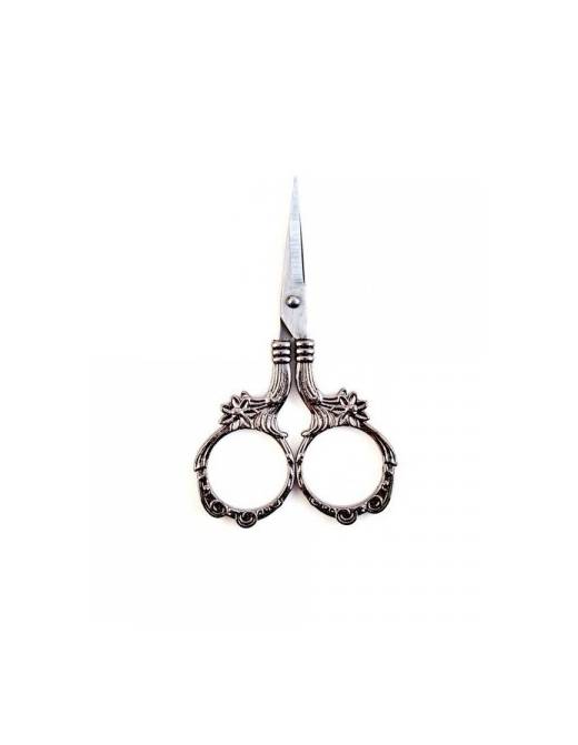 Tijeras bordar diseño floral 9,5 cm